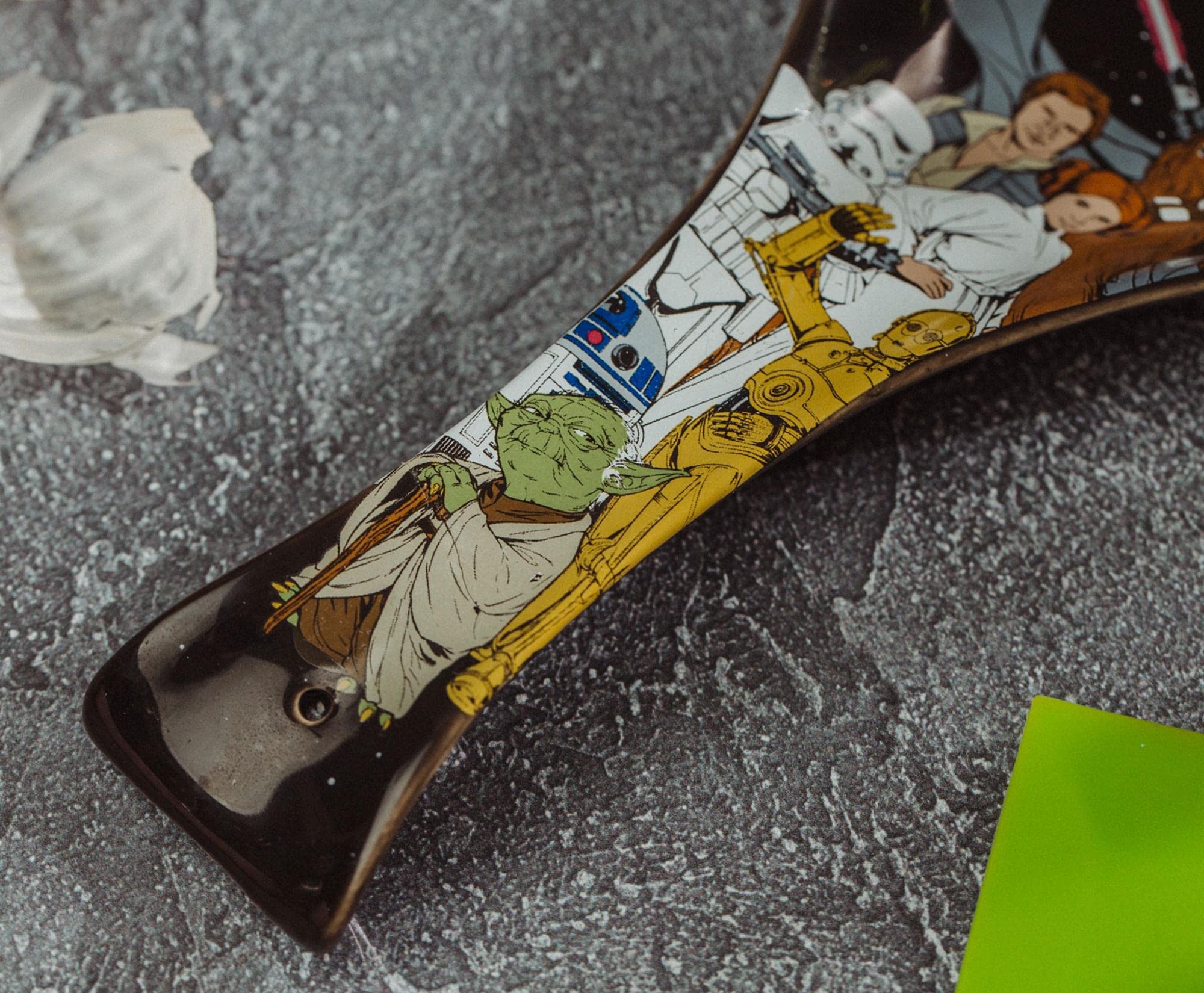 Foto 4 | Soporte Para Cucharas Con Personajes Originales De La Trilogía De Star Wars - Venta Internacional.