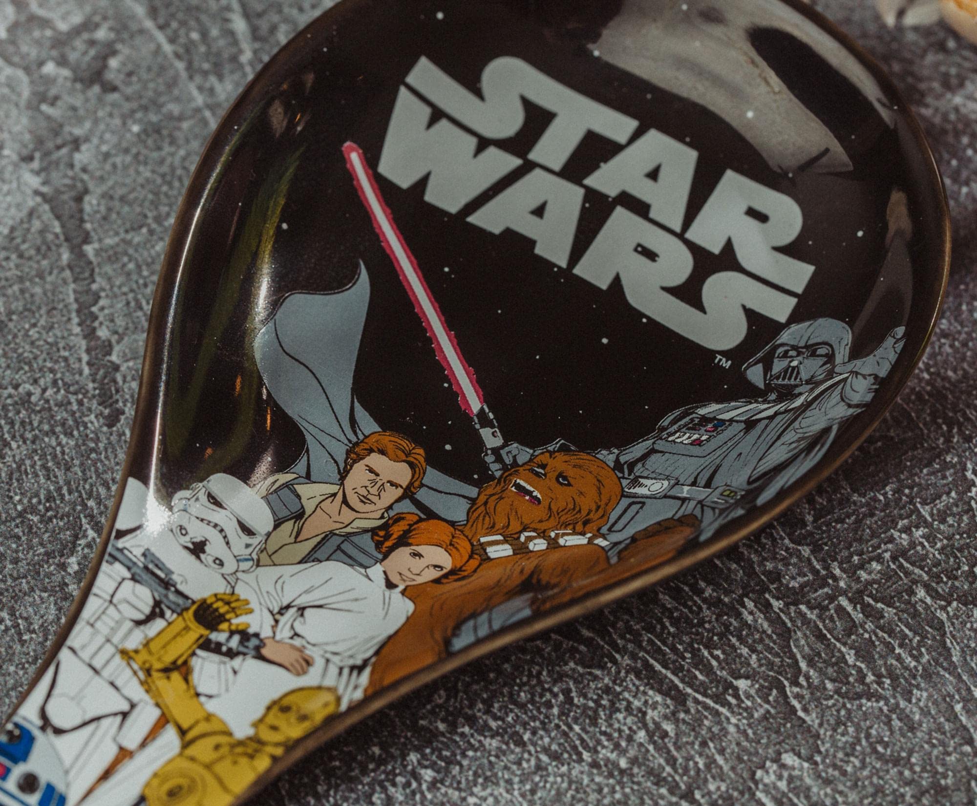 Foto 6 pulgar | Soporte Para Cucharas Con Personajes Originales De La Trilogía De Star Wars - Venta Internacional.