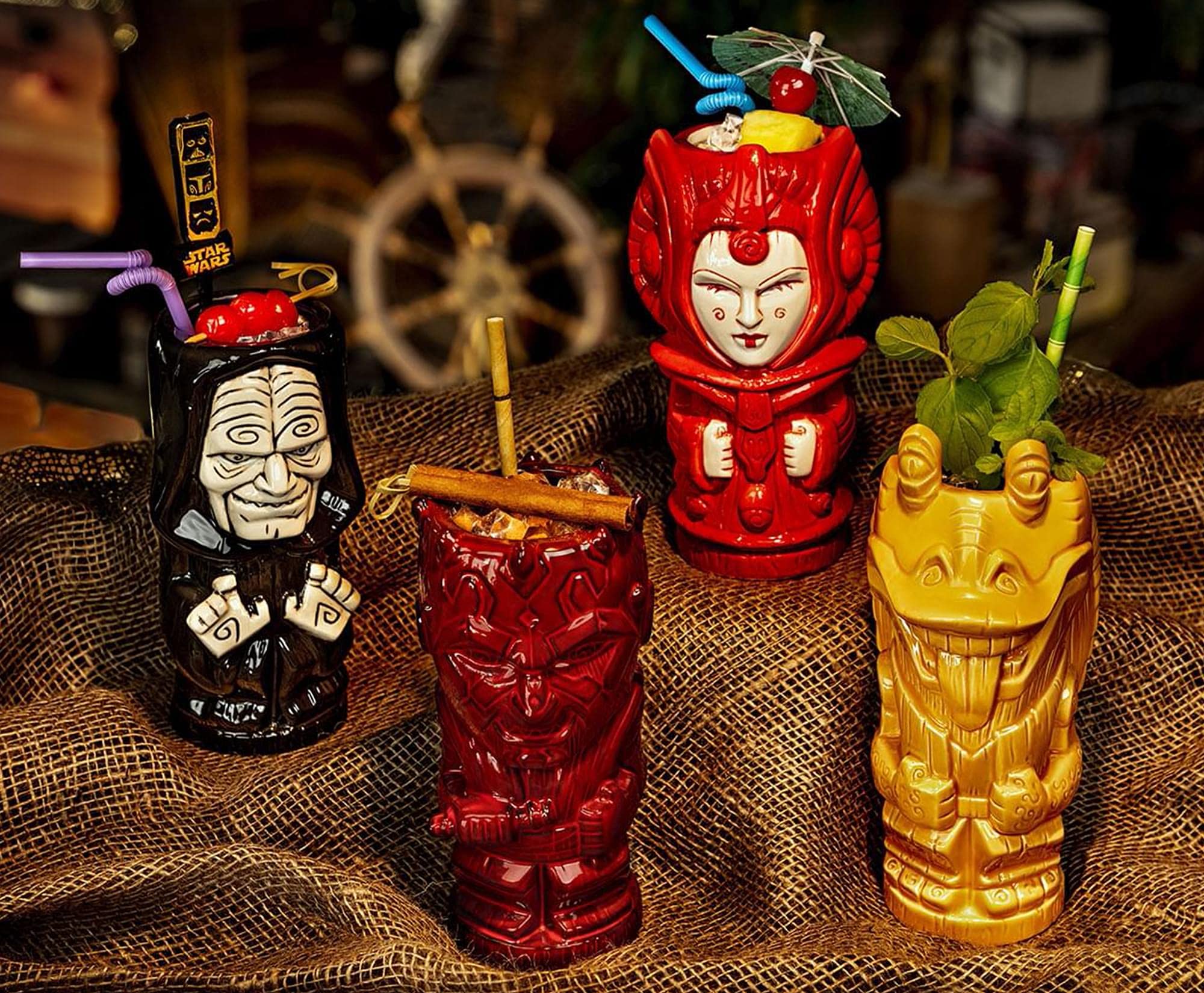 Foto 5 pulgar | Taza De Cerámica Star Wars Geeki Tikis Emperor Palpatine 530ml - Venta Internacional.