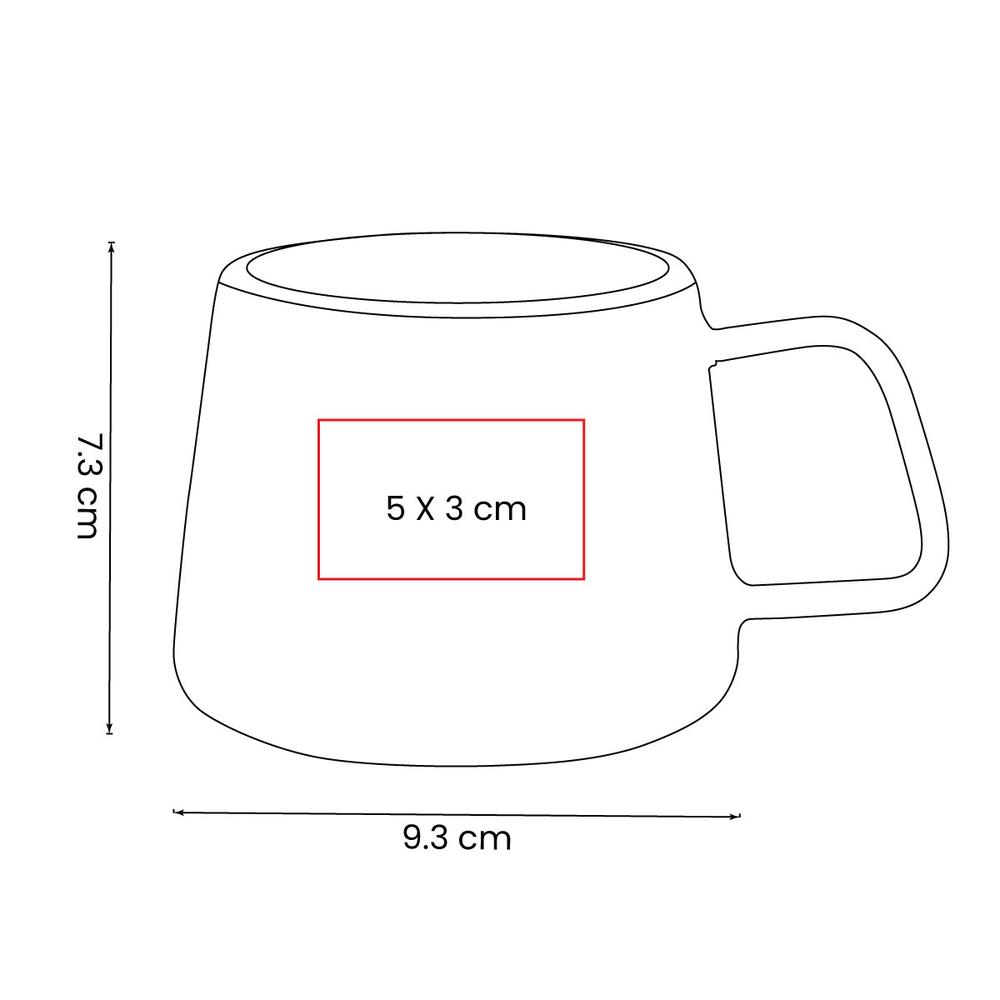 Foto 3 pulgar | Taza Corporativa De Vidrio Borosilicato Doble Pared Ligera-taza