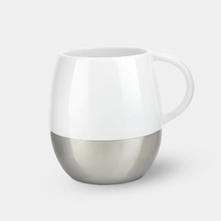 Foto 1 | Taza Corporativa De Porcelana Con Base De Acero Inoxidable-tauré