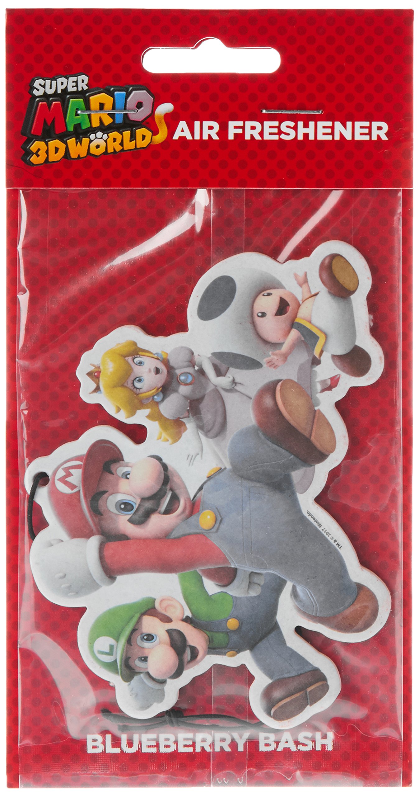 Foto 2 pulgar | Ambientador Nintendo Super Mario Group Con Aroma A Arándanos - Venta Internacional.
