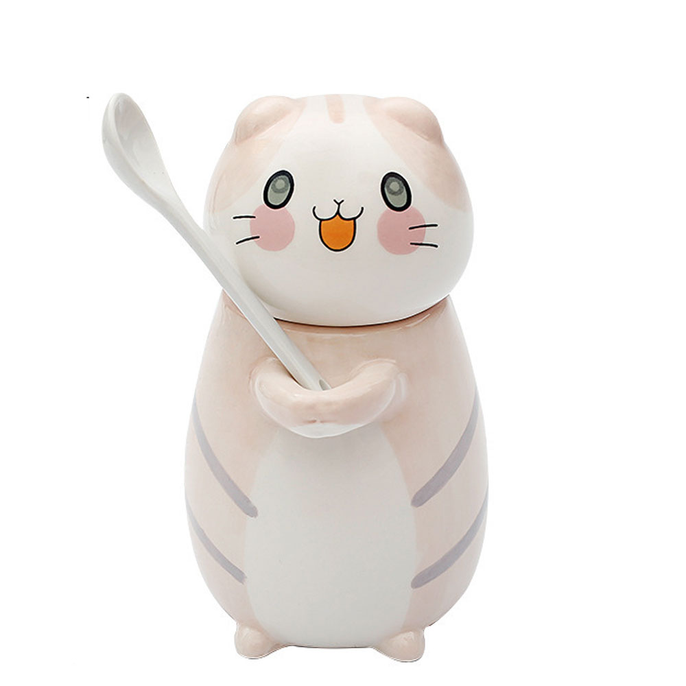 Foto 2 pulgar | Taza Azucarera Forma de Gato con Cuchara HappyWare 5