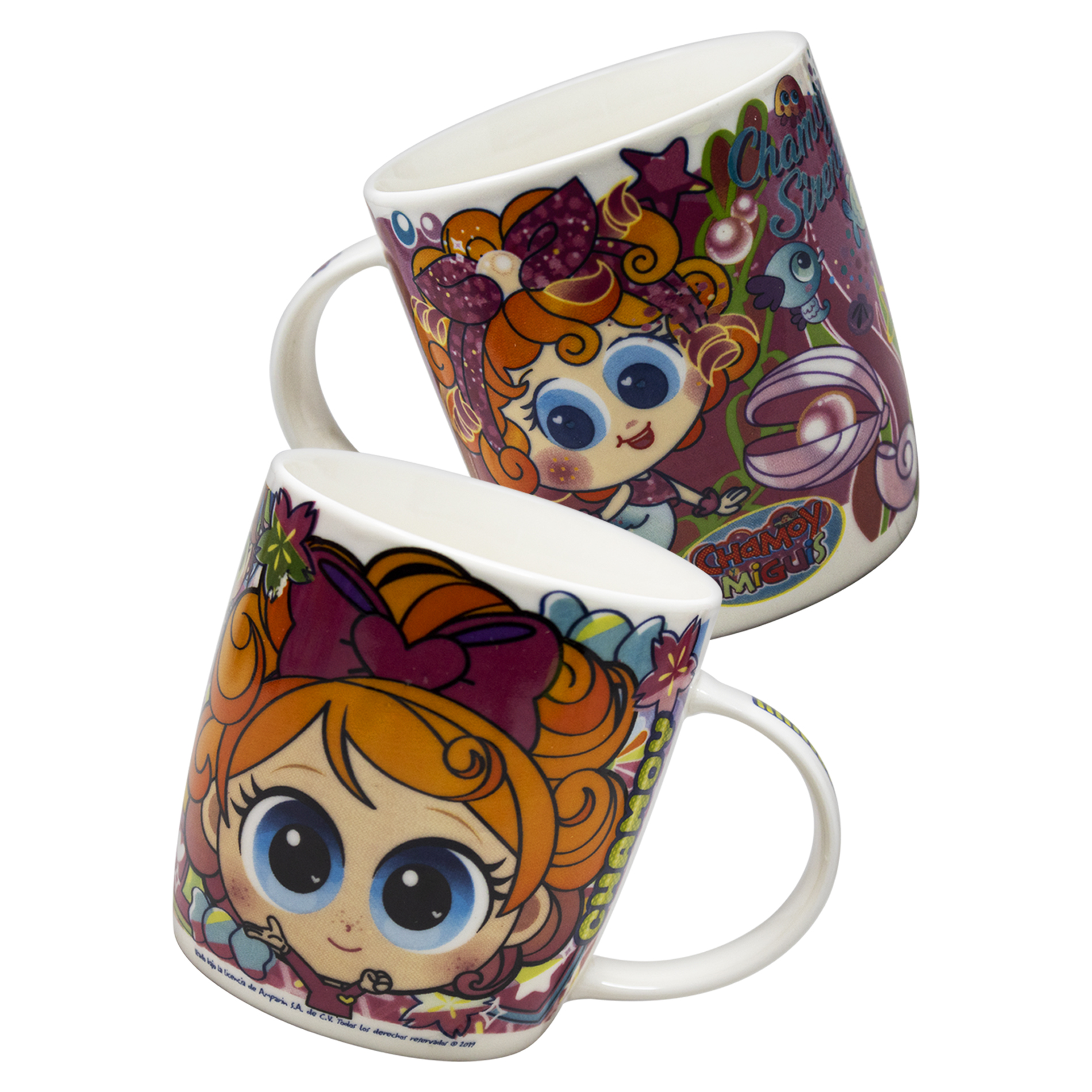 Taza para Café NubiSuave color Blanco Distroller Tasuka Porcelana  Super - Glu Set 2 Piezas