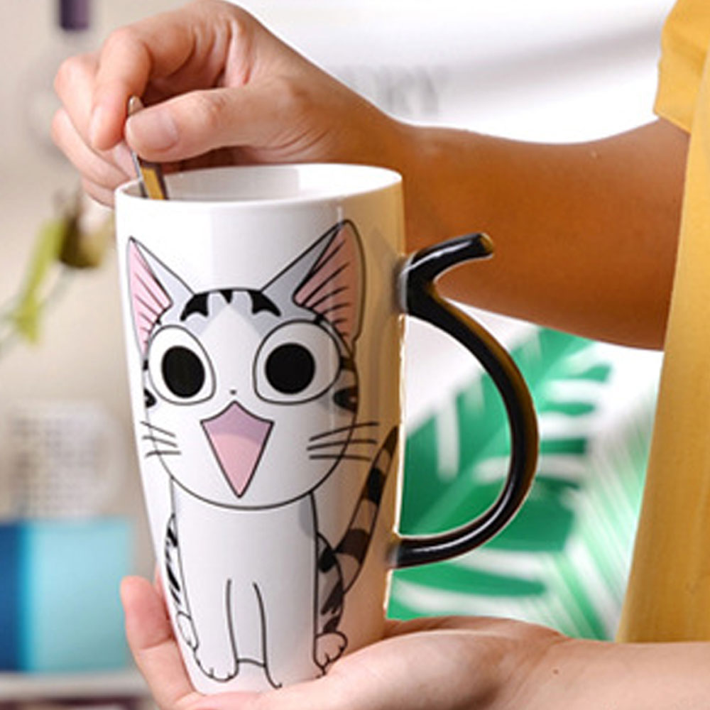 Foto 3 pulgar | Taza De Gato Gatito Chi Mod D