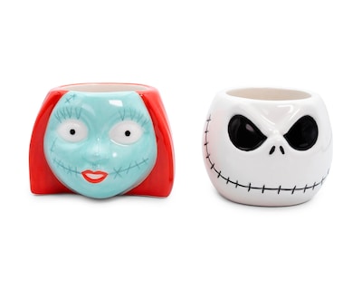 Foto 1 | Mini Tazas: Mundo de Jack - Jack Y Sally Fun Kids C-0003 103 Ml