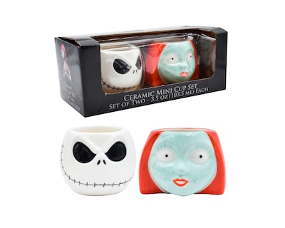 Foto 3 | Mini Tazas: Mundo de Jack - Jack Y Sally Fun Kids C-0003 103 Ml