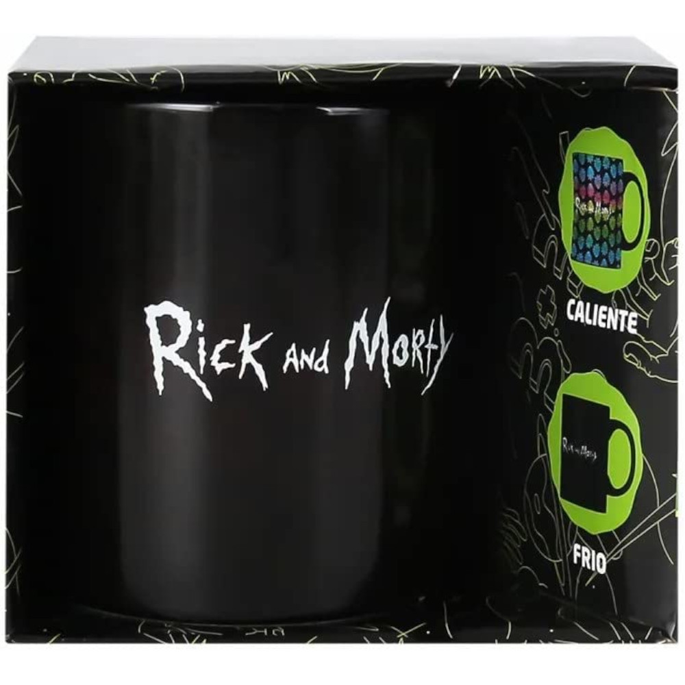 Foto 6 pulgar | Taza Mágica Geek Industry Rick y Morty Rick Collage 330 ml