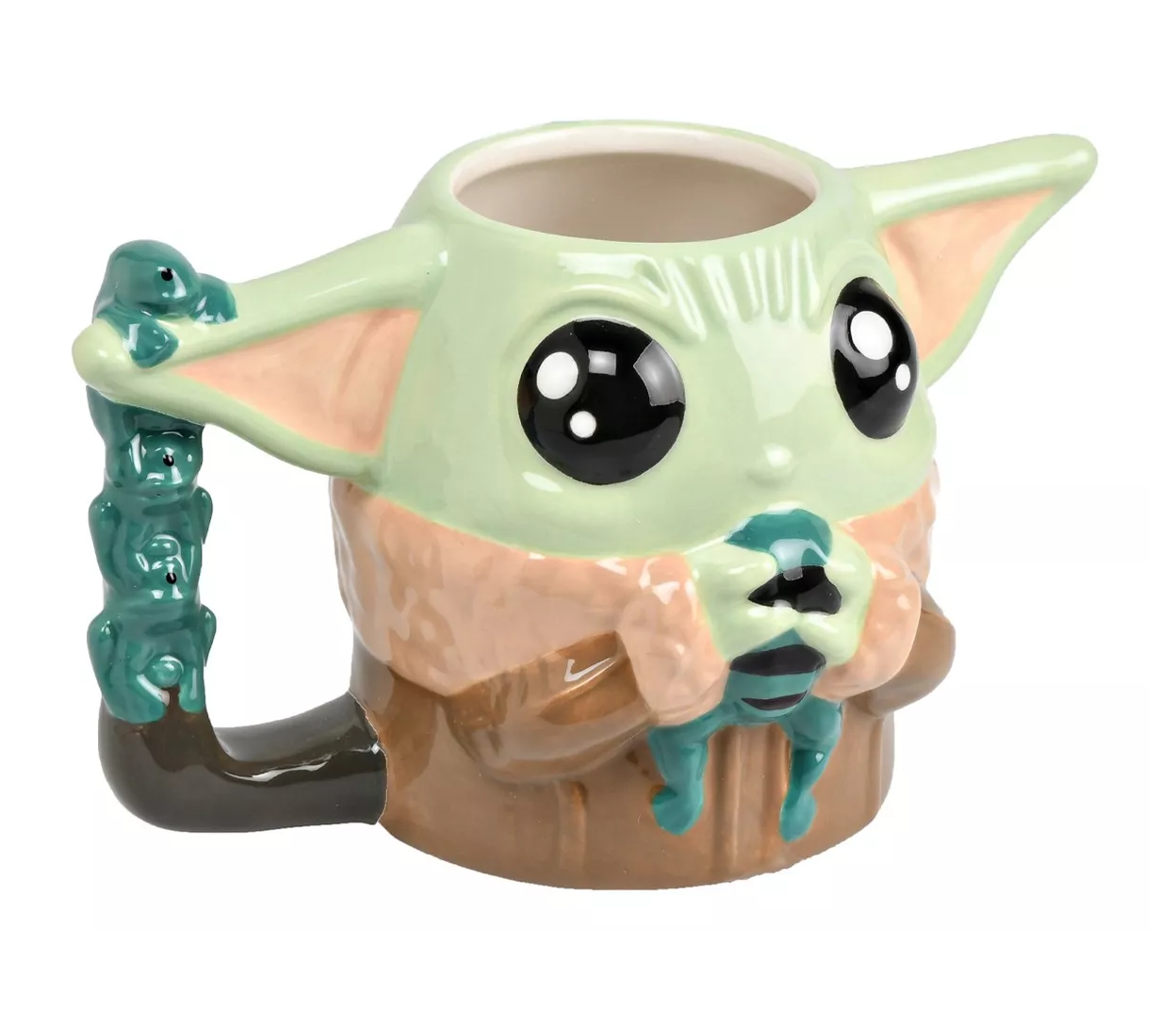 Foto 2 pulgar | Taza Disney Baby Yoda Multicolor