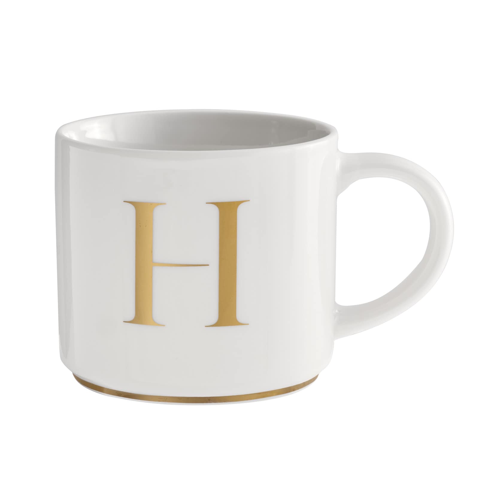 Taza Luckyly Marla Letra H $389