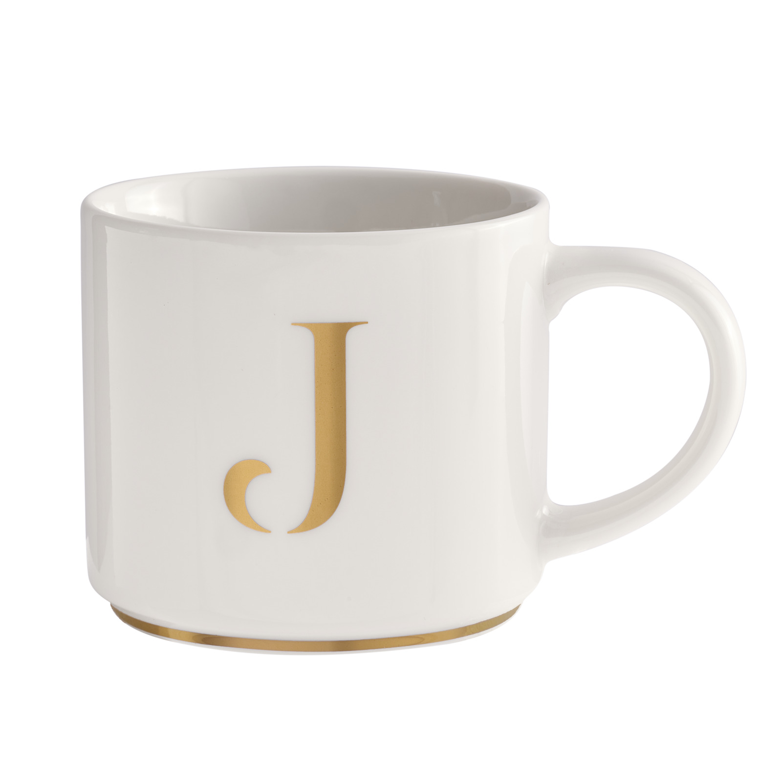 Taza Luckyly Marla Letra J