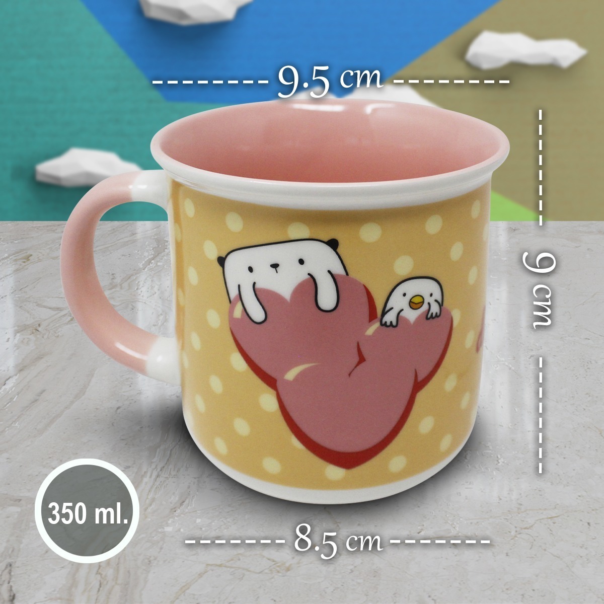 Foto 2 | Taza de Café NubiSuave Mostropi de 350 ML