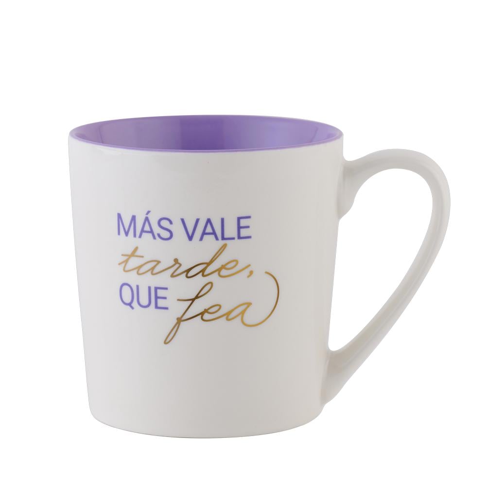 Taza LuckyLy Blanca Frase Original 500 ml $389