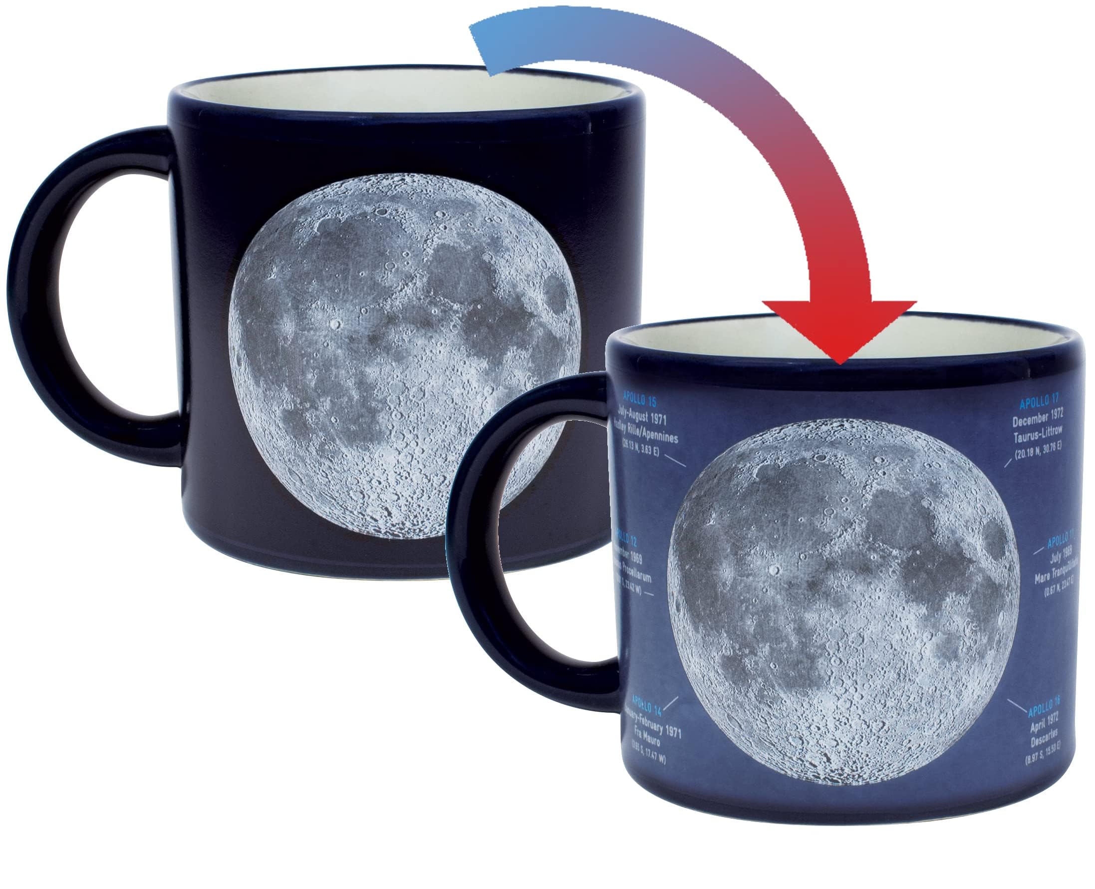 Foto 4 pulgar | Taza Heat Changing Moon The Unemployed Philosophers Guild - Venta Internacional