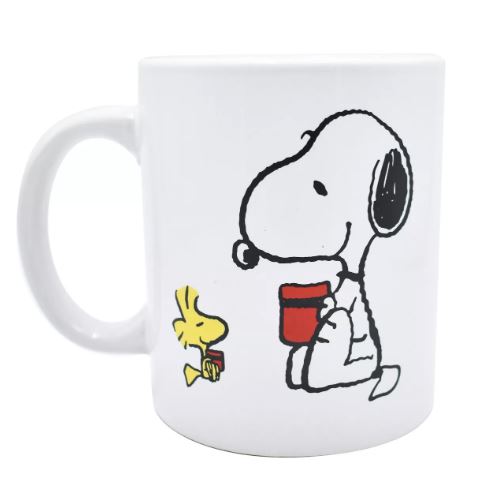 Foto 3 pulgar | Taza de Cerámica Wünd Snoopy 480 ml Blanco