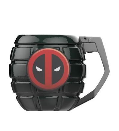 Foto 2 pulgar | Taza de Cerámica 3d Wünd Deadpool 354ml