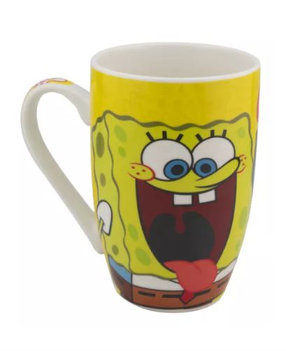 Foto 2 pulgar | Taza Wünd Bob Esponja 500 Ml Amarilla