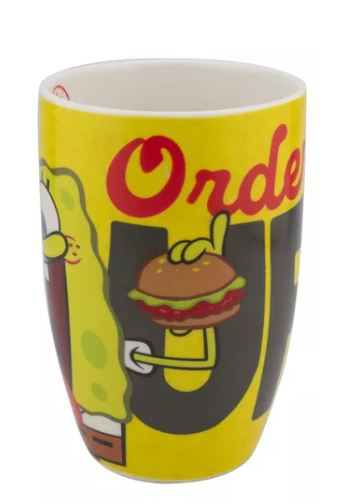 Foto 4 pulgar | Taza Wünd Bob Esponja 500 Ml Amarilla