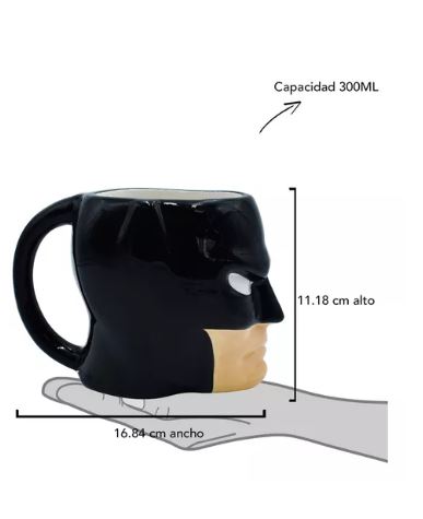 Foto 4 pulgar | Taza de Cerámica 3d Wünd Batman