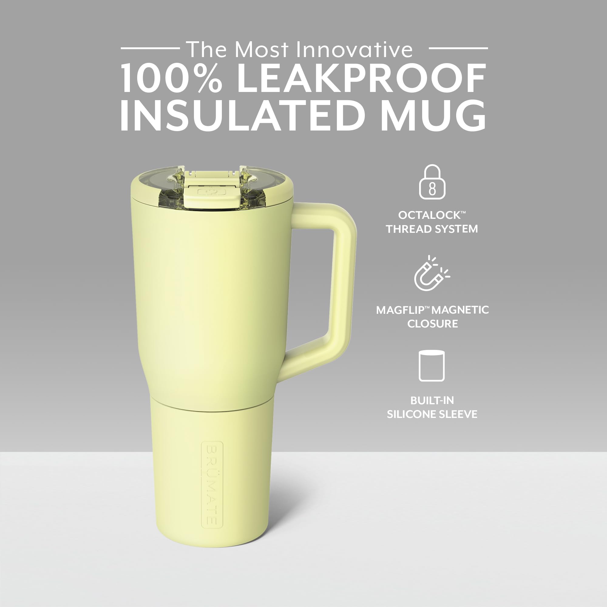 Foto 3 pulgar | Taza de Café Brümate Müv de Acero Inoxidable de 1 Litro con Asa y Tapa - Venta Internacional