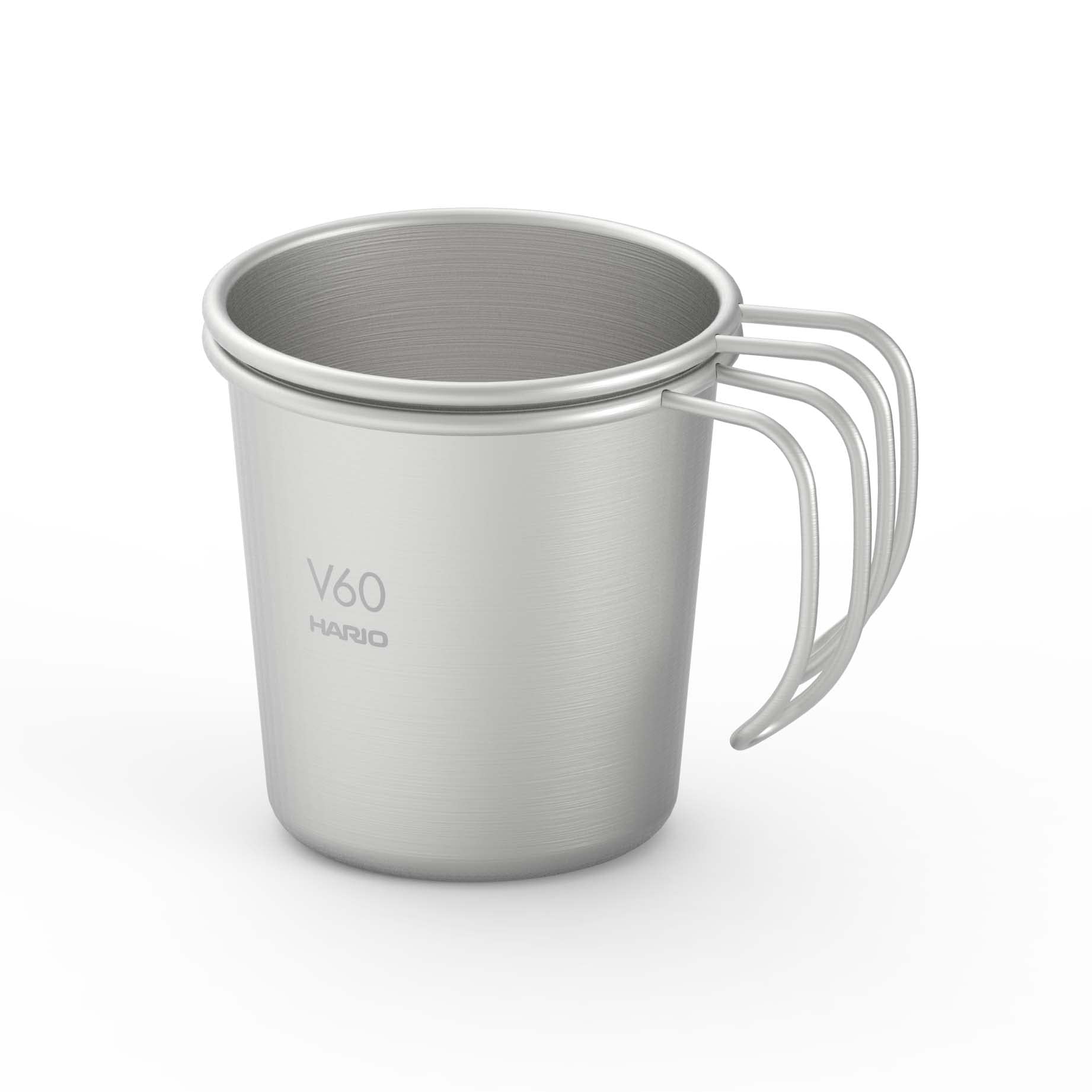 Foto 4 pulgar | Taza Apilable De Metal Hario V60 O-vsm-30-hsv 300 Ml Plateada - Venta Internacional.