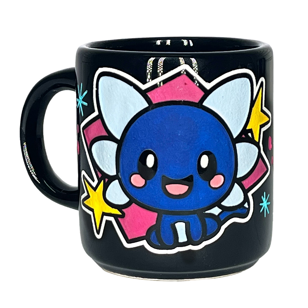 Foto 5 pulgar | Taza De Café Relieve Cerámica Ajolote Xoli Sashoo Axolotl