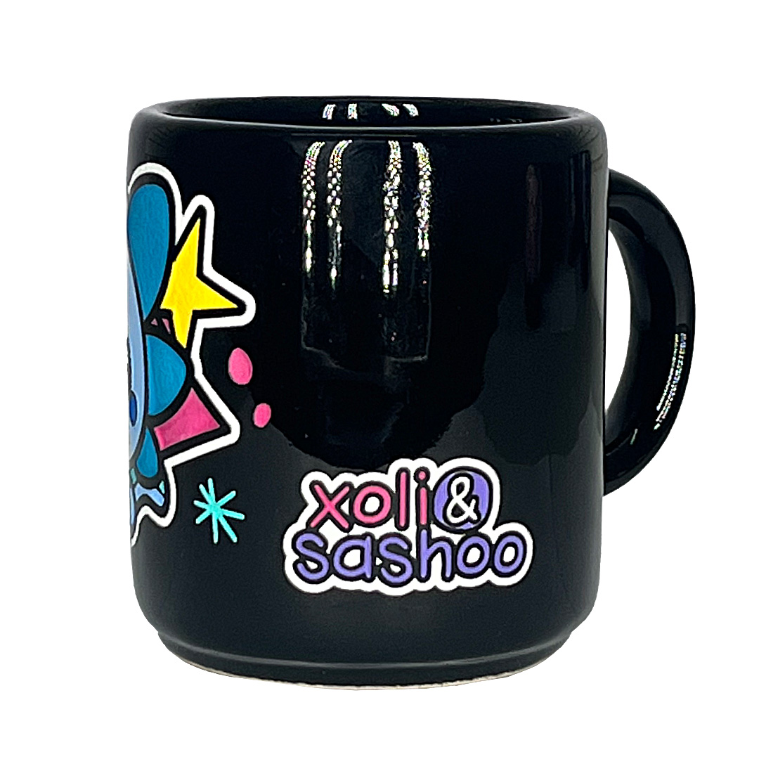 Foto 6 pulgar | Taza De Café Relieve Cerámica Ajolote Xoli Sashoo Axolotl