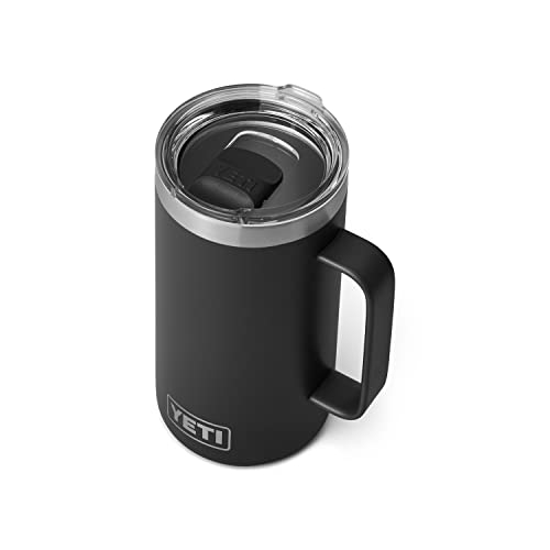 Foto 2 pulgar | Taza Yeti Rambler 710 Ml De Acero Inoxidable Con Aislamiento Al Vacío, Color Negro - Venta Internacional.