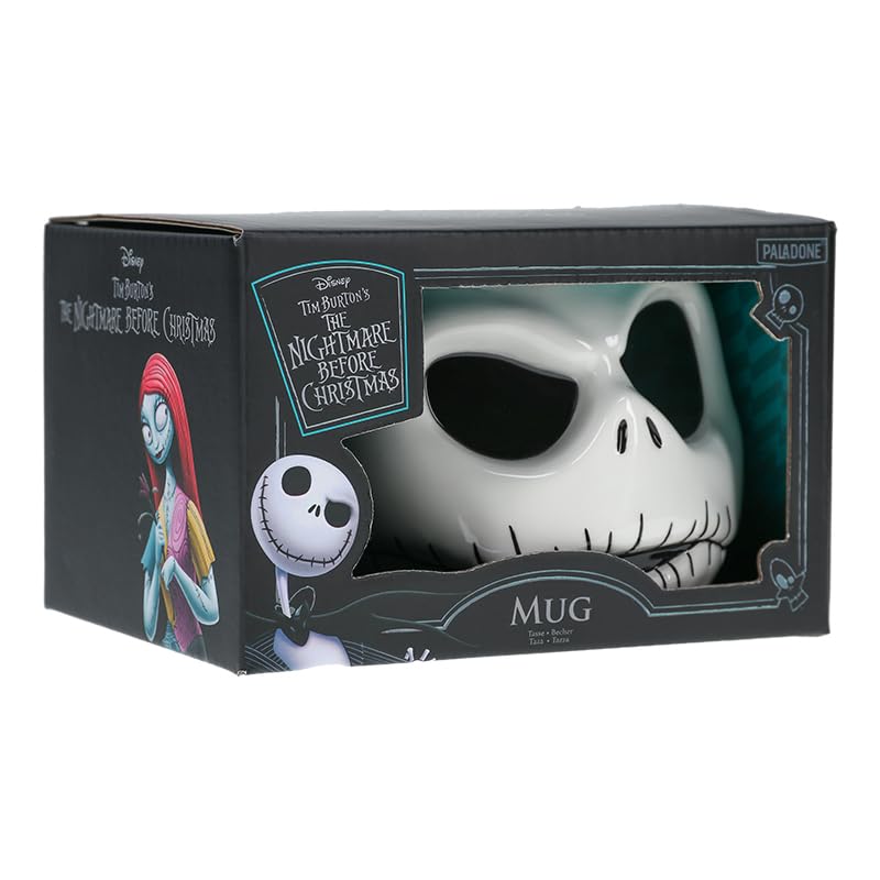 Foto 7 pulgar | Taza Paladone Pesadilla Antes De Navidad Jack Skellington 400 Ml - Venta Internacional.