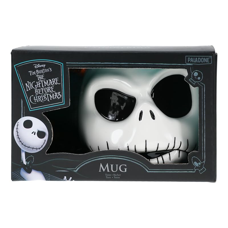 Foto 8 pulgar | Taza Paladone Pesadilla Antes De Navidad Jack Skellington 400 Ml - Venta Internacional.