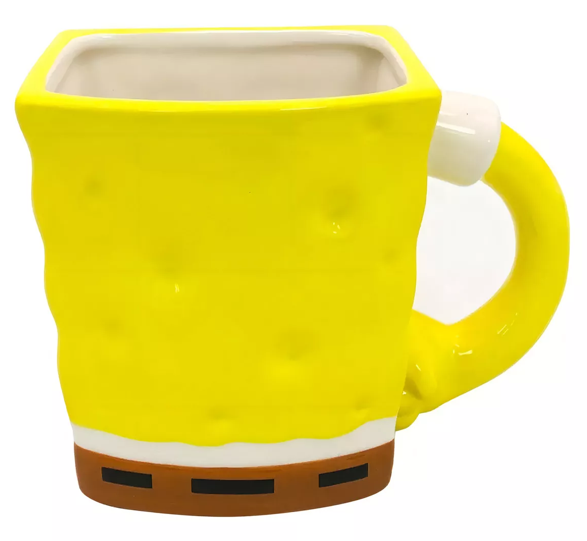 Foto 3 pulgar | Taza Limited Edition Taza 3d Bob Esponja Amarillo