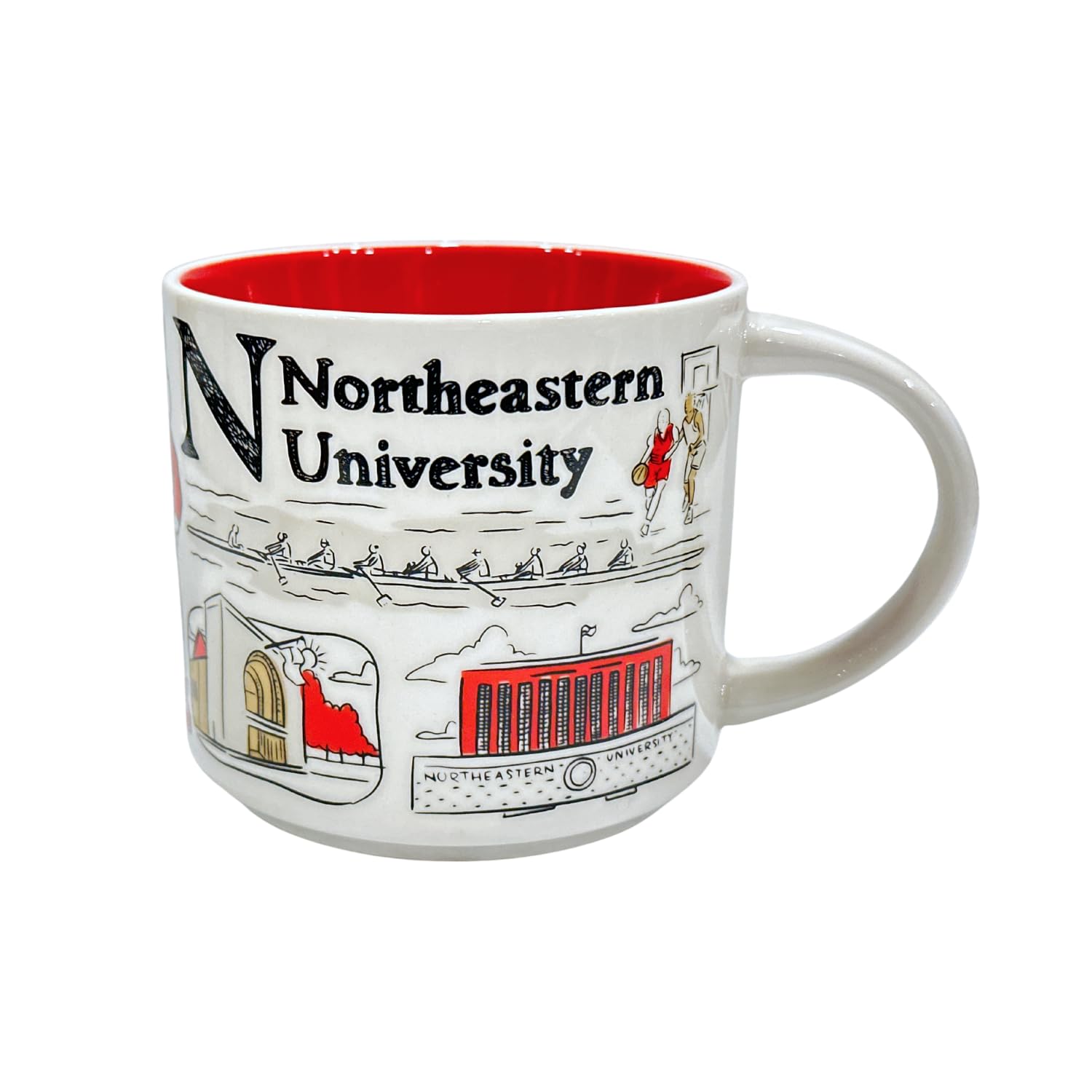 Foto 2 pulgar | Taza De Café Starbucks Been There Series Northeastern 400 Ml - Venta Internacional.