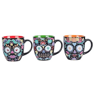 Foto 1 | Juego De Tazas Porcelana Crown Baccara Calacamug 4 Piezas De 390 Ml