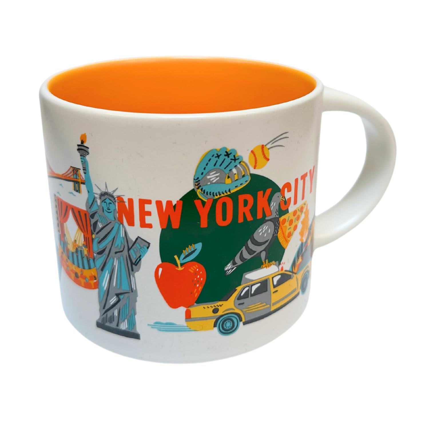 Taza De Cerámica Starbucks Discovery Series New York City 400 Ml - Venta Internacional.