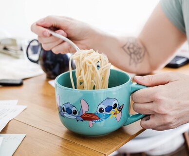 Foto 5 | Taza De Sopa Silver Buffalo Lilo And Stitch Aloha De 700 Ml Con Tapa - Venta Internacional.