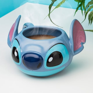 Foto 2 | Taza Paladone Disney Con Forma De Puntada, 450 Ml, Color Negro - Venta Internacional.