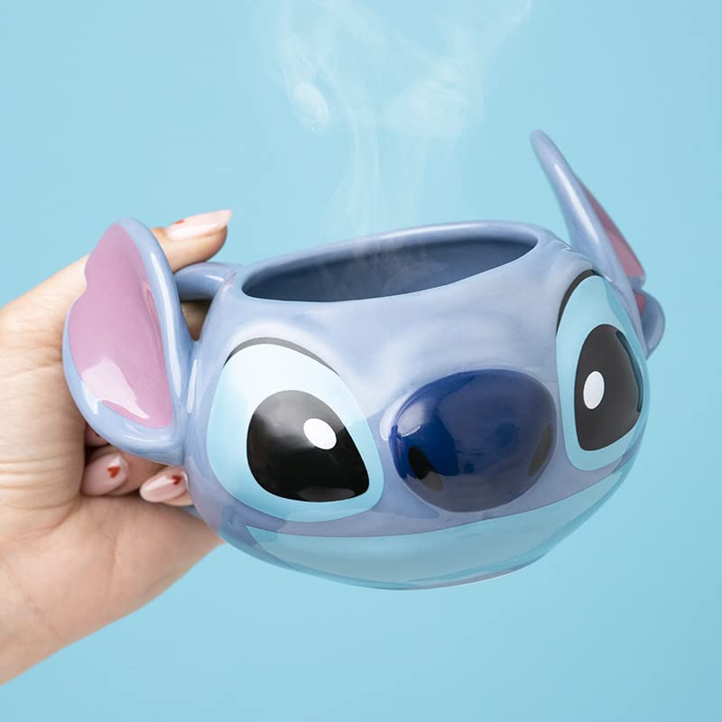 Foto 4 pulgar | Taza Paladone Disney Con Forma De Puntada, 450 Ml, Color Negro - Venta Internacional.