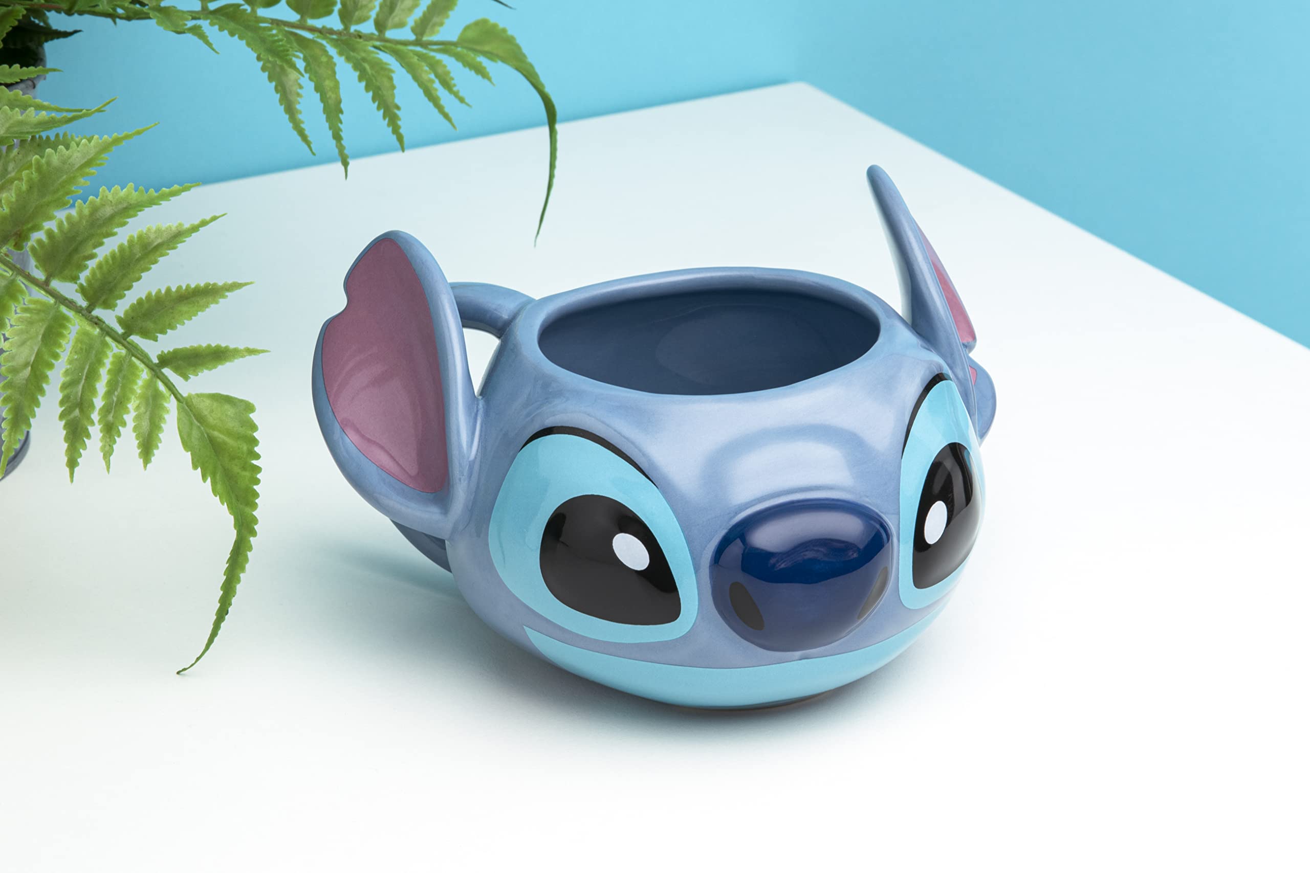 Foto 5 pulgar | Taza Paladone Disney Con Forma De Puntada, 450 Ml, Color Negro - Venta Internacional.