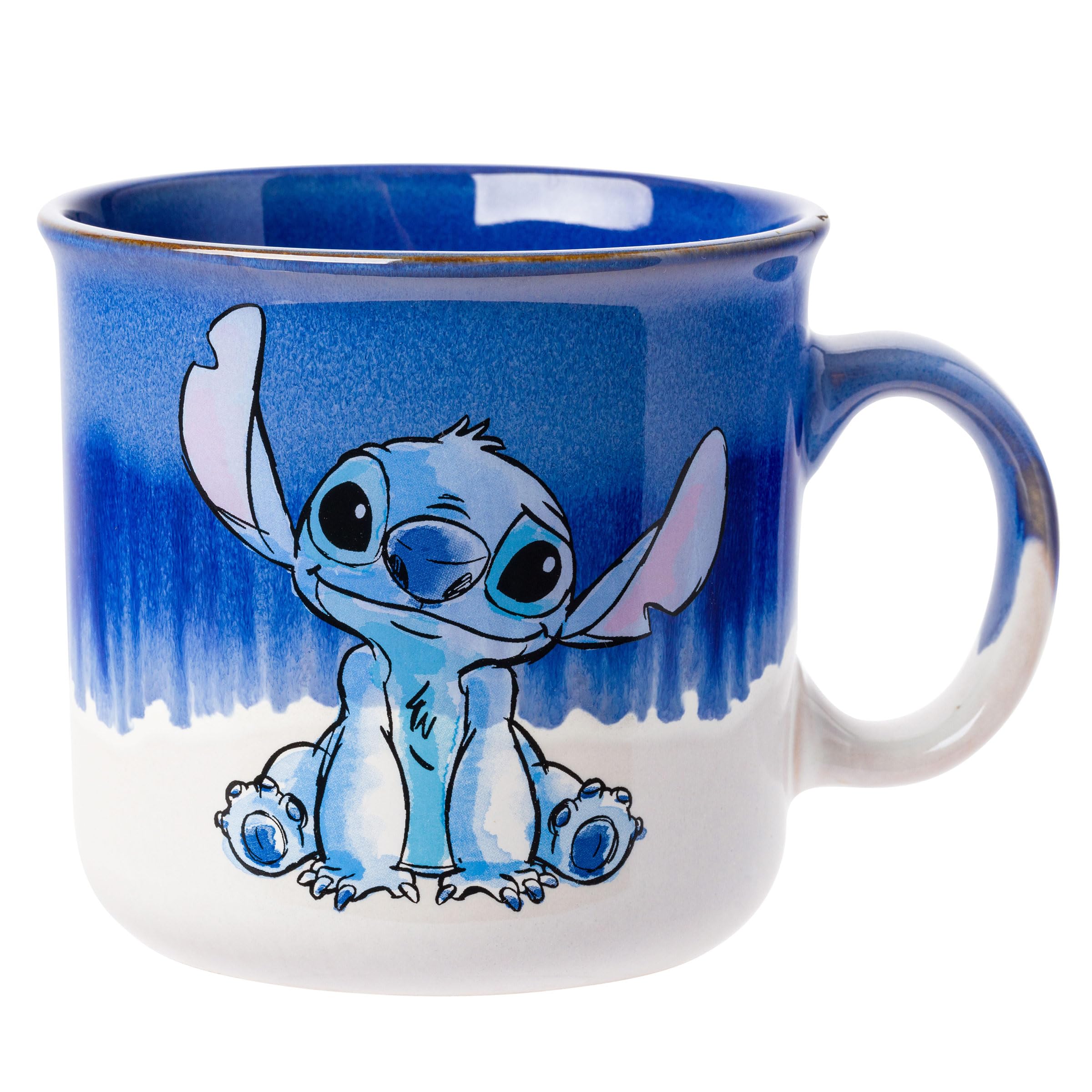 Foto 2 pulgar | Taza Camper Silver Buffalo Disney Lilo And Stitch, 600 Ml - Venta Internacional.