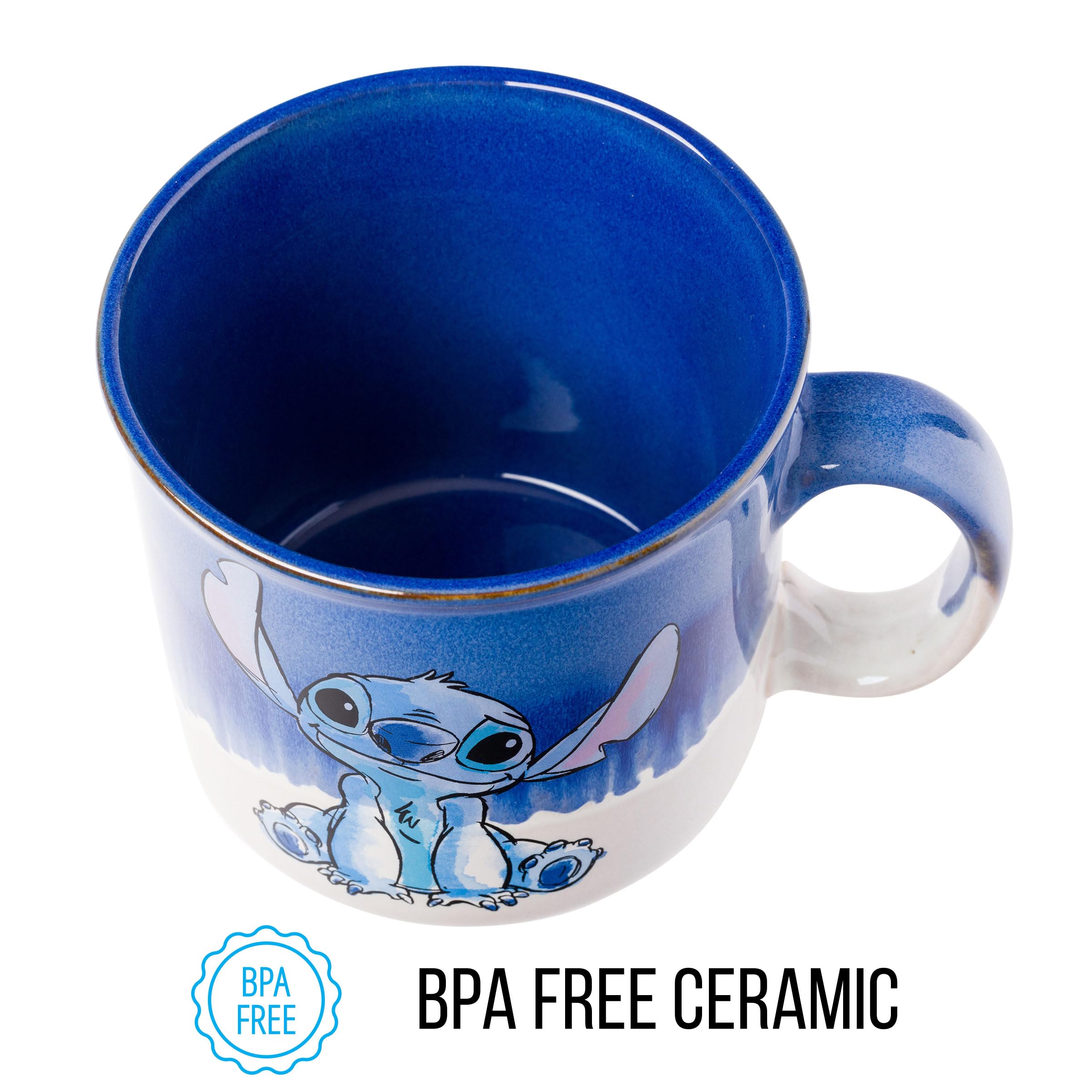 Foto 5 pulgar | Taza Camper Silver Buffalo Disney Lilo And Stitch, 600 Ml - Venta Internacional.