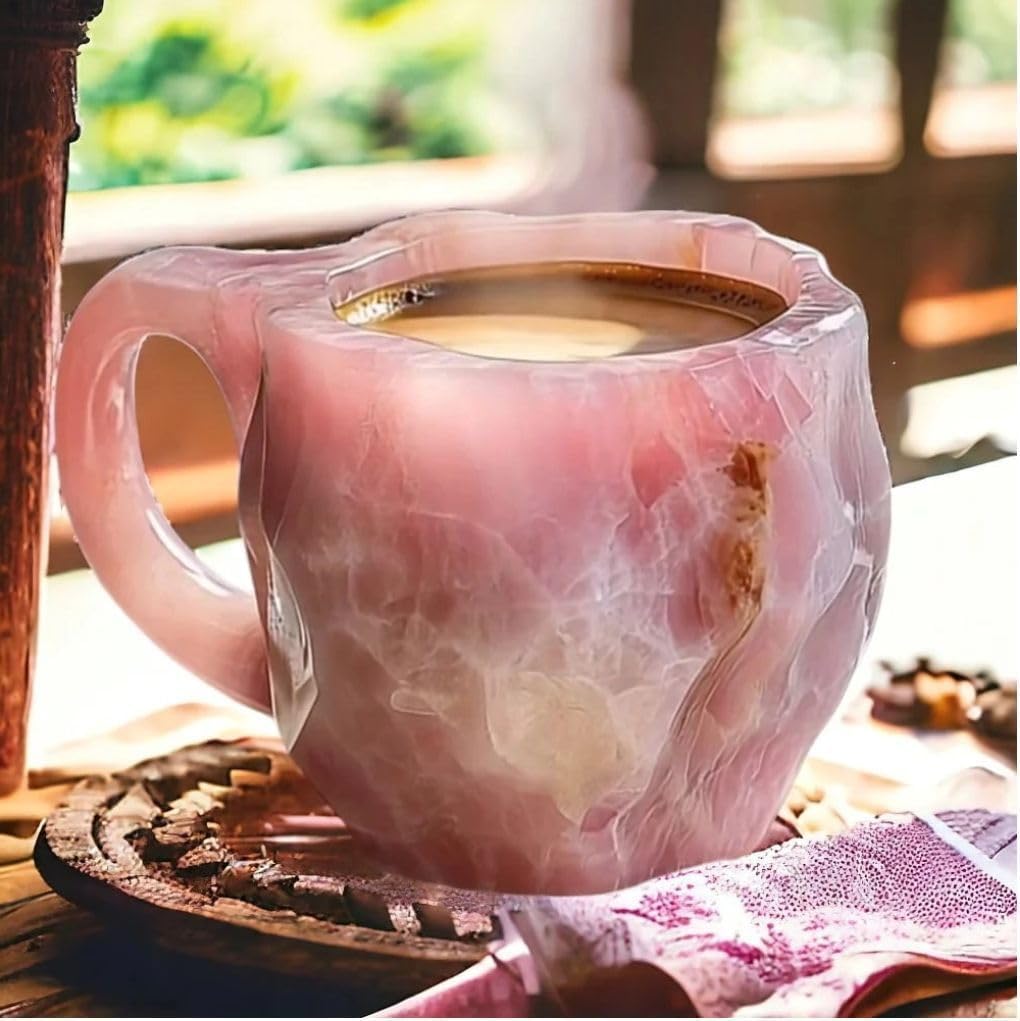 Foto 4 pulgar | Taza De Café Mineral Crystal 325 Ml Con Cuchara Multicolor 2025 - Venta Internacional.