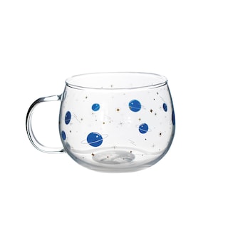 Foto 2 | Set De 6 Tazas De Cristal Con Planetas Azules