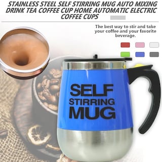 Foto 2 | Taza Agitadora De Acero Inoxidable, 400 Ml, Mezcla Automática Para Bebidas Y Té - Venta Internacional.