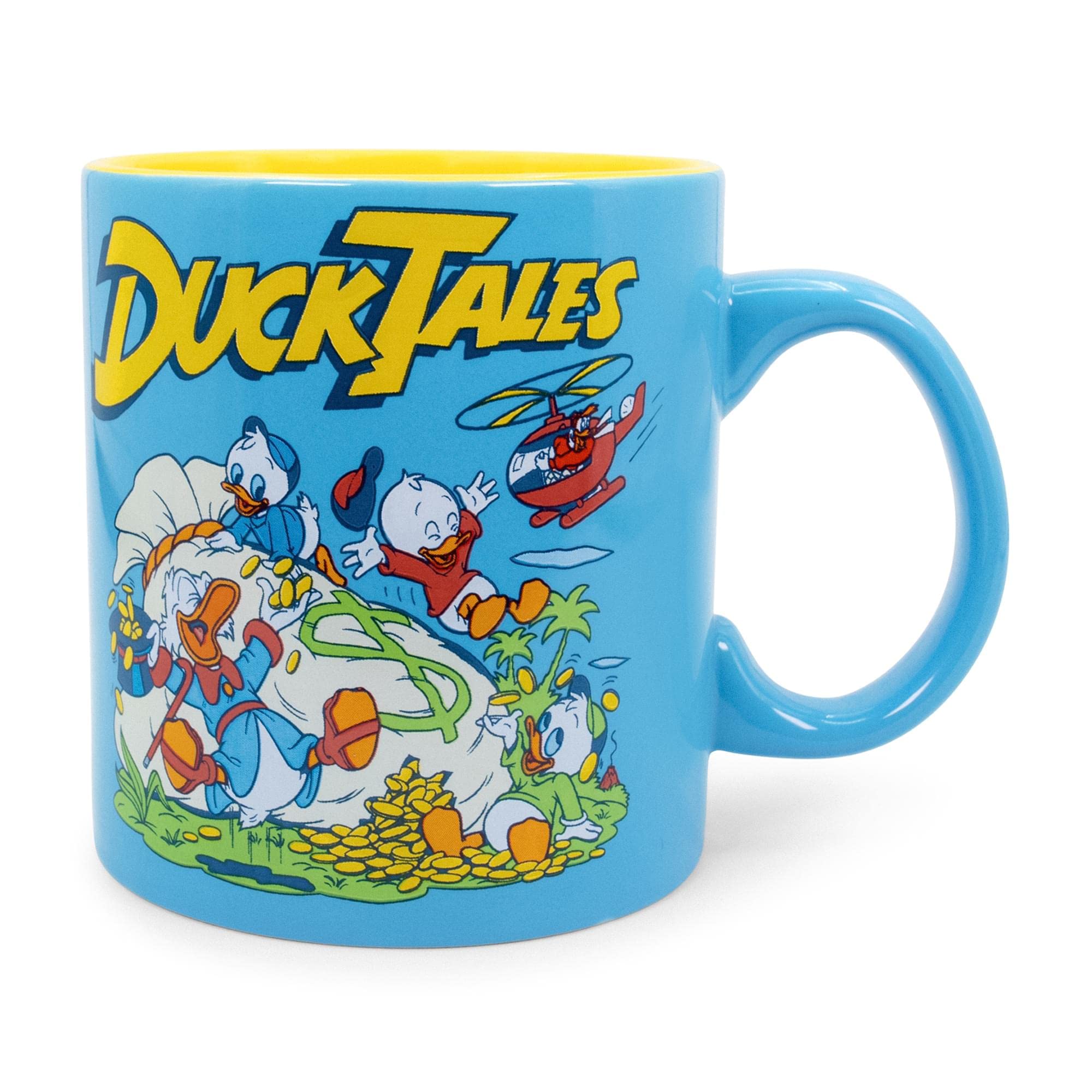 Foto 2 pulgar | Taza De Cerámica Disney Ducktales Con Forma De Bolsa, 600 Ml, Scrooge Mcduck - Venta Internacional.