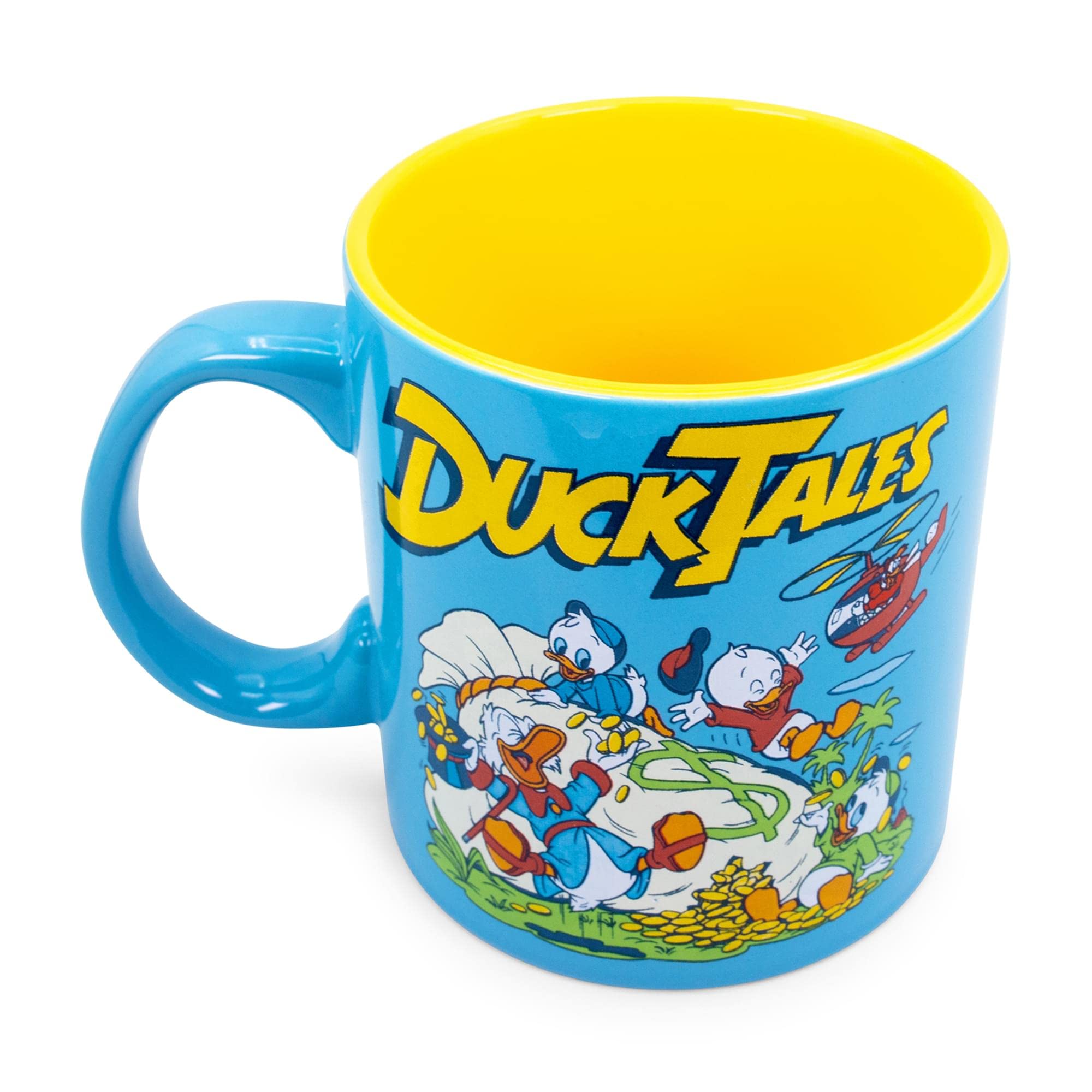 Foto 4 pulgar | Taza De Cerámica Disney Ducktales Con Forma De Bolsa, 600 Ml, Scrooge Mcduck - Venta Internacional.