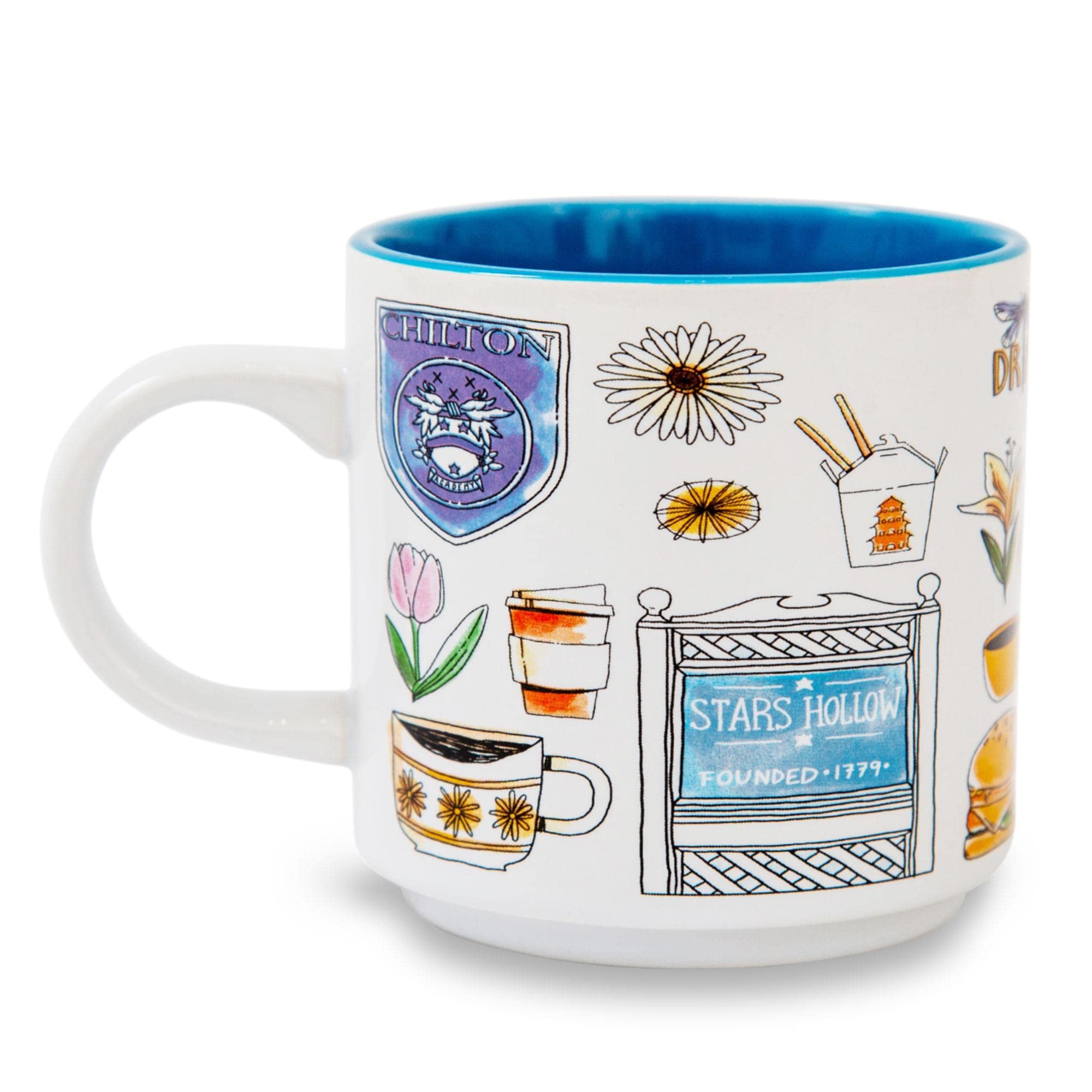 Foto 2 pulgar | Taza Plateada Buffalo Gilmore Girls Stars Hollow, 380 Ml - Venta Internacional.