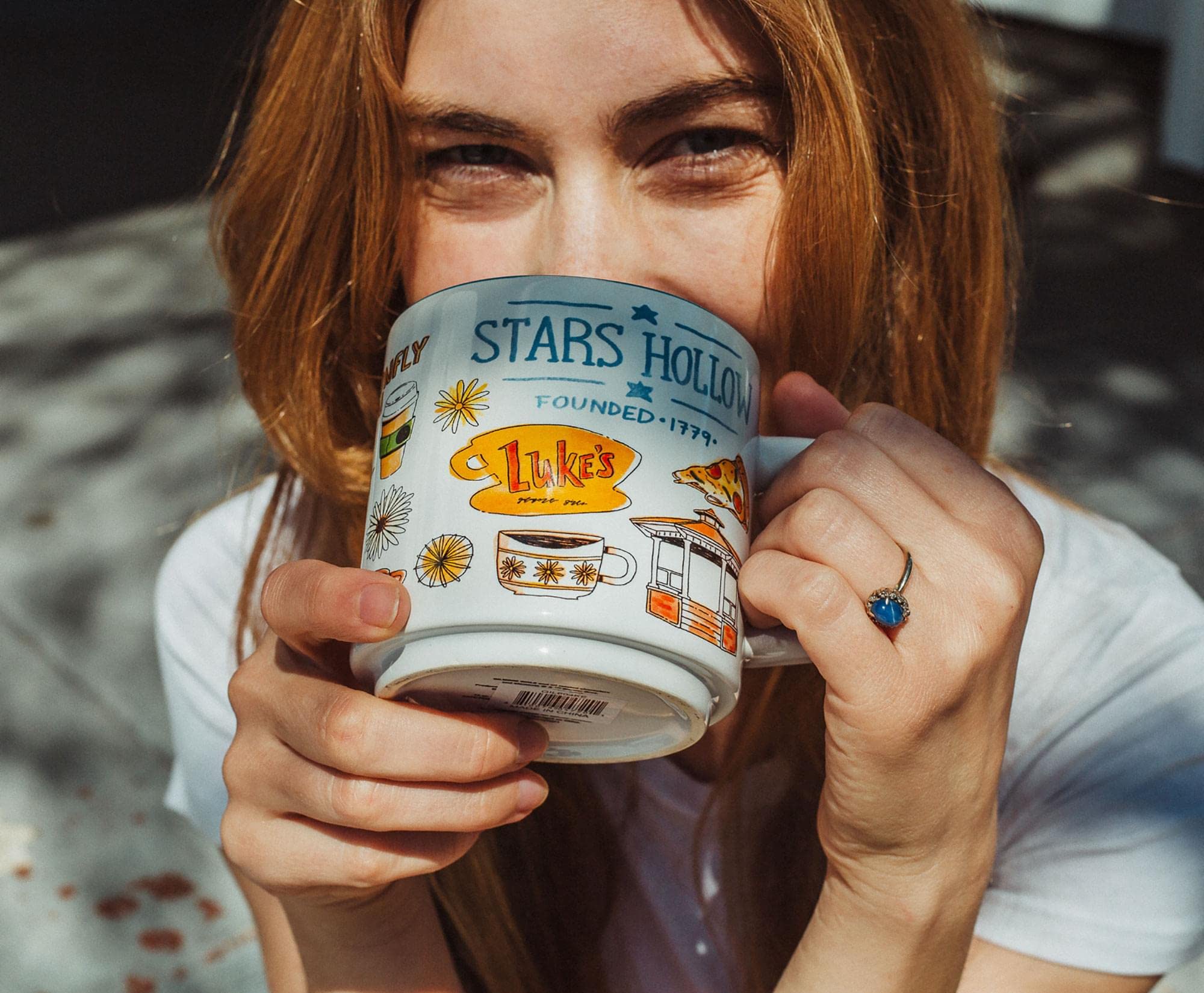 Foto 6 pulgar | Taza Plateada Buffalo Gilmore Girls Stars Hollow, 380 Ml - Venta Internacional.