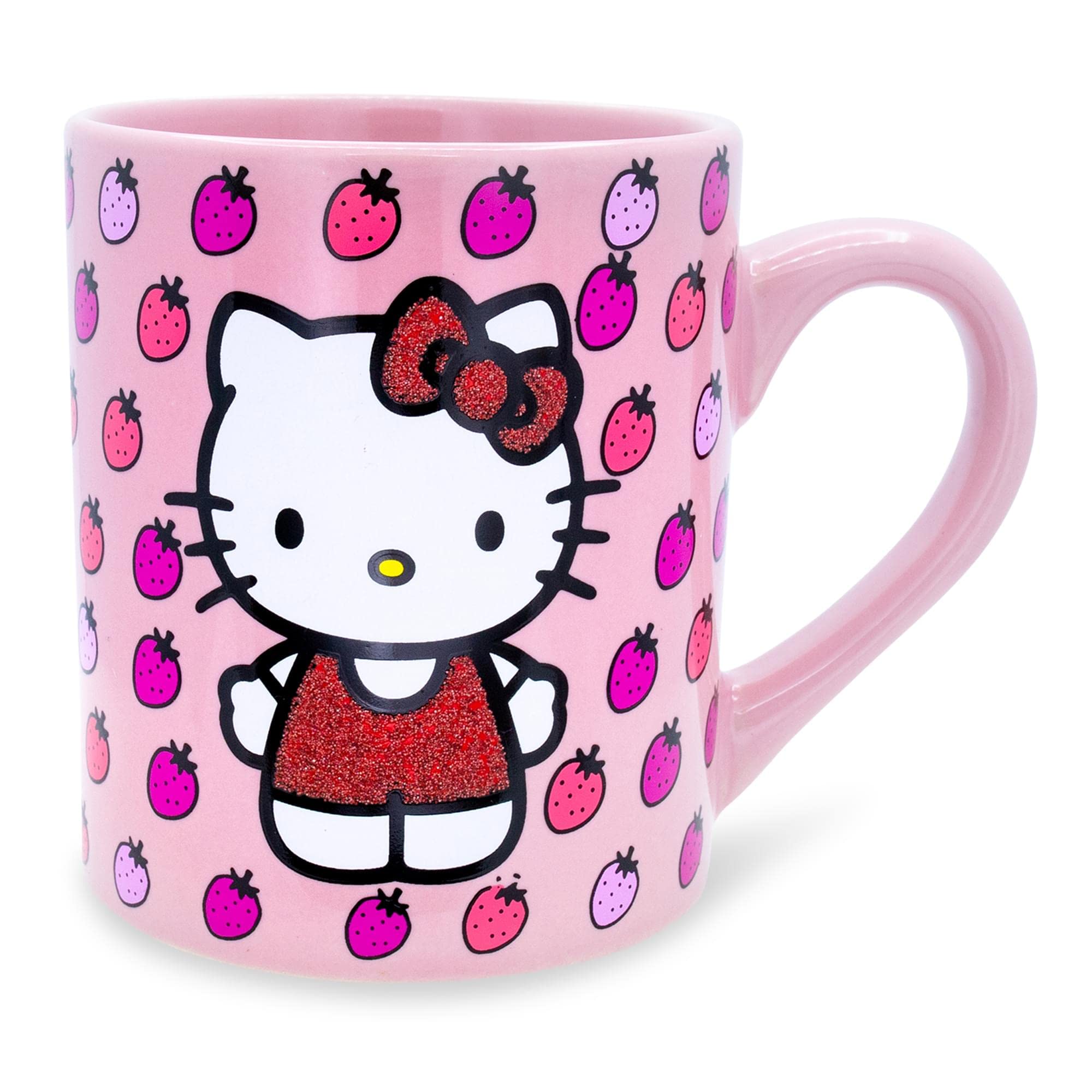 Foto 2 pulgar | Taza De Café Silver Buffalo Sanrio Hello Kitty 414 Ml De Cerámica - Venta Internacional.