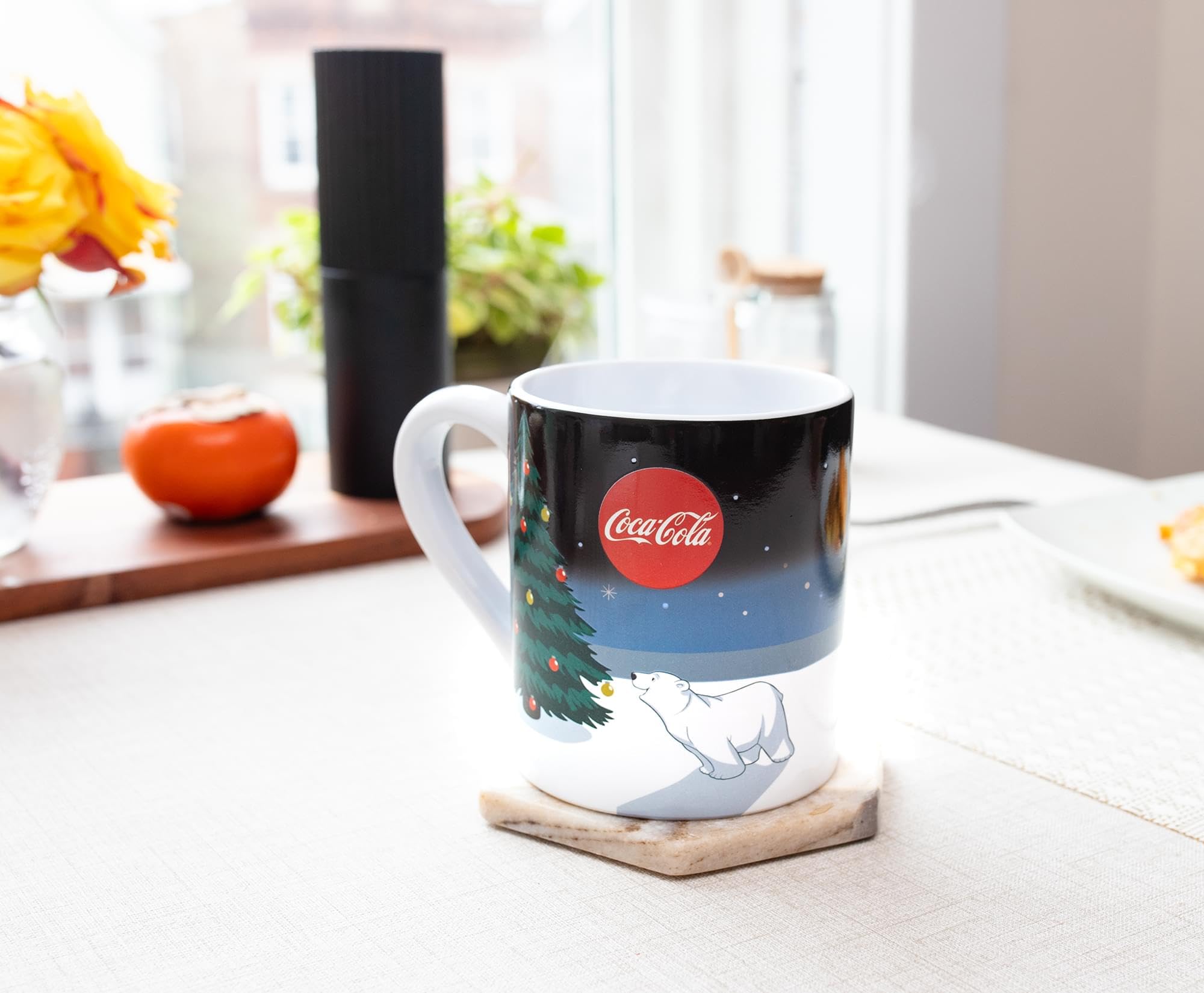 Foto 7 pulgar | Taza Silver Buffalo Coca-cola Holiday Polar Bears 414 Ml - Venta Internacional.