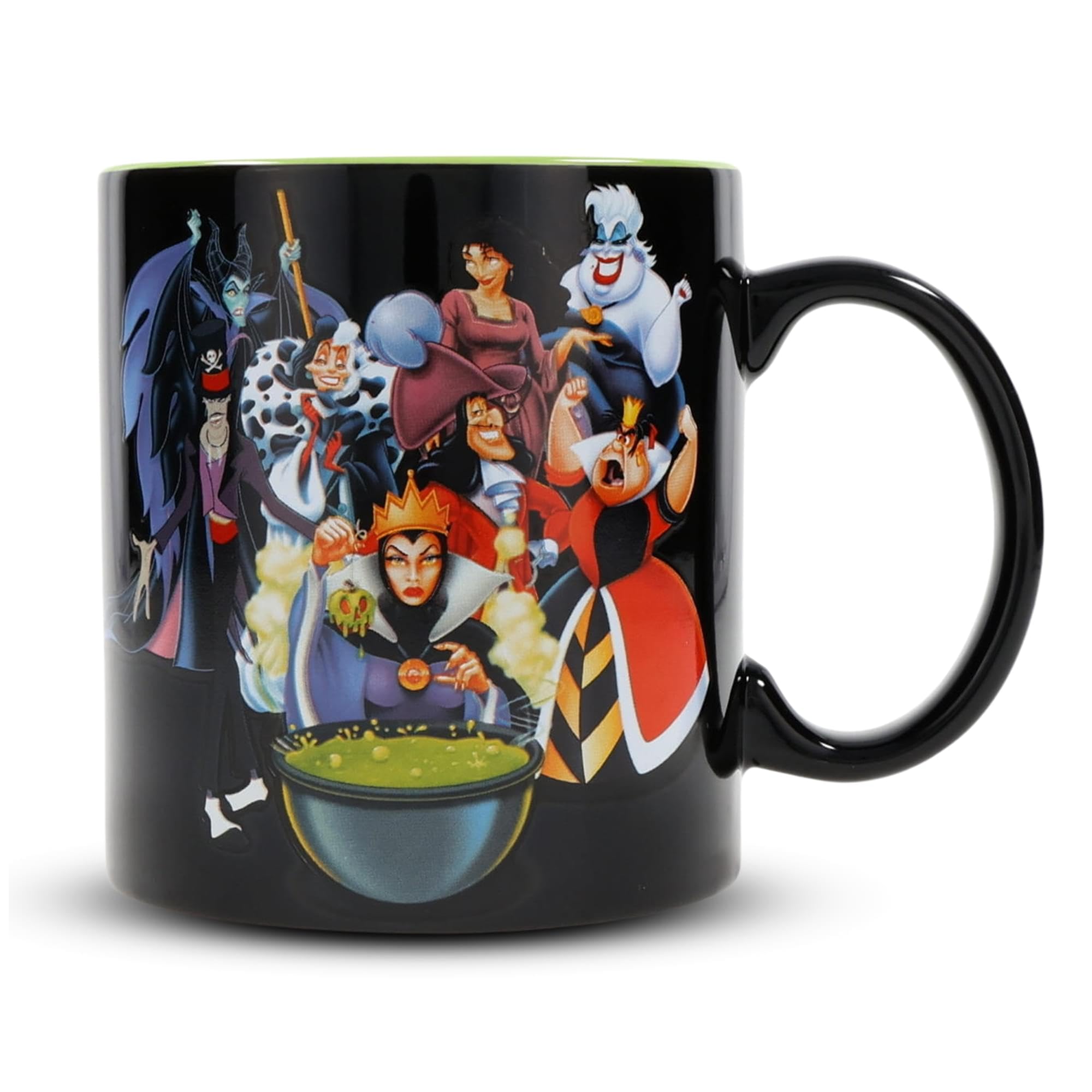 Foto 2 pulgar | Taza De Cerámica Plateada Buffalo Disney Villains Group, 600 Ml - Venta Internacional.